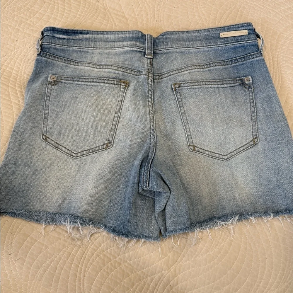 ANTHROPOLOGIE Denim Blue Women's Distressed Shorts